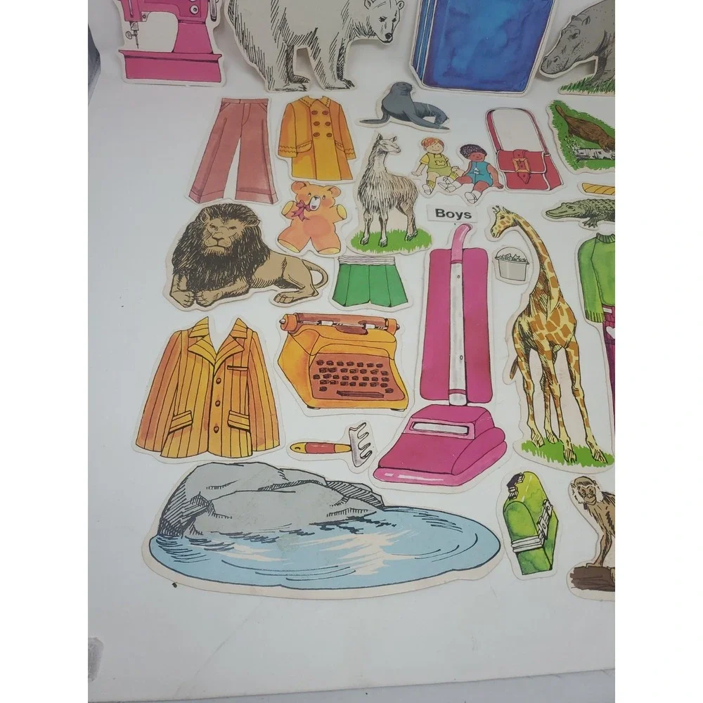 Instructo Products flannel Back Storytelling People & Animals Phila PA 31 90